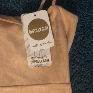 Oh polly peach dress